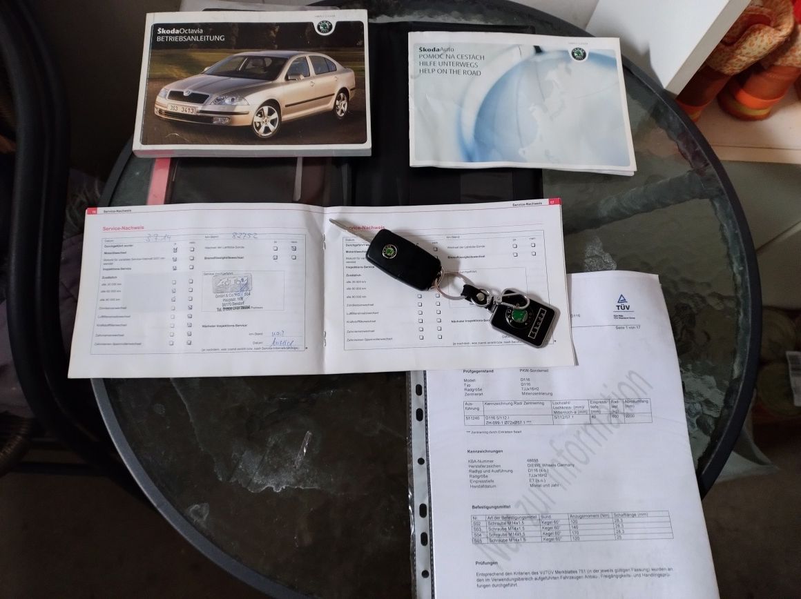 Skoda Octavia 2005 2.0 FSI 150 KM Automat Klimatronic 190 tyś KM BDB