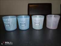 Copos/potes para velas