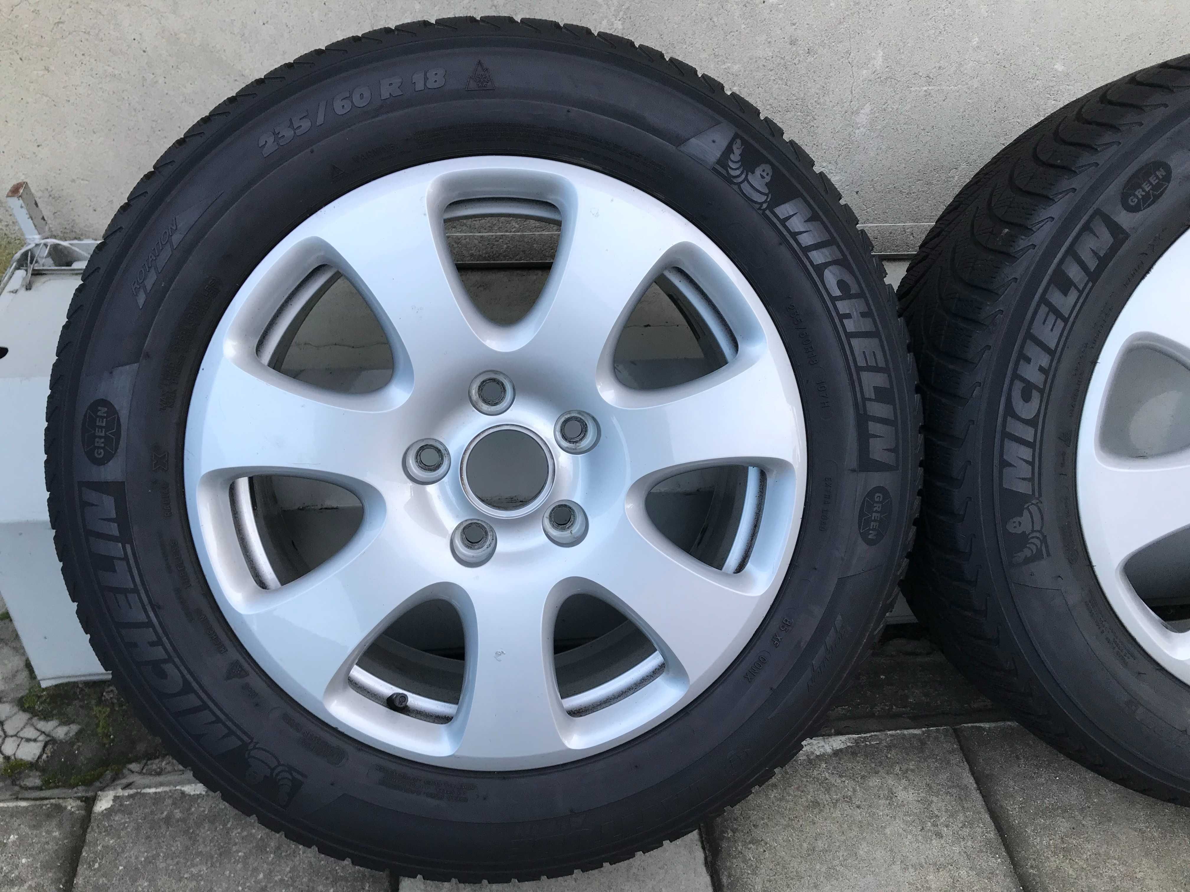 Koła zimowe Audi Q7 VW Touareg Porsche Cayenne 7,5Jx18 ET53 5x130
