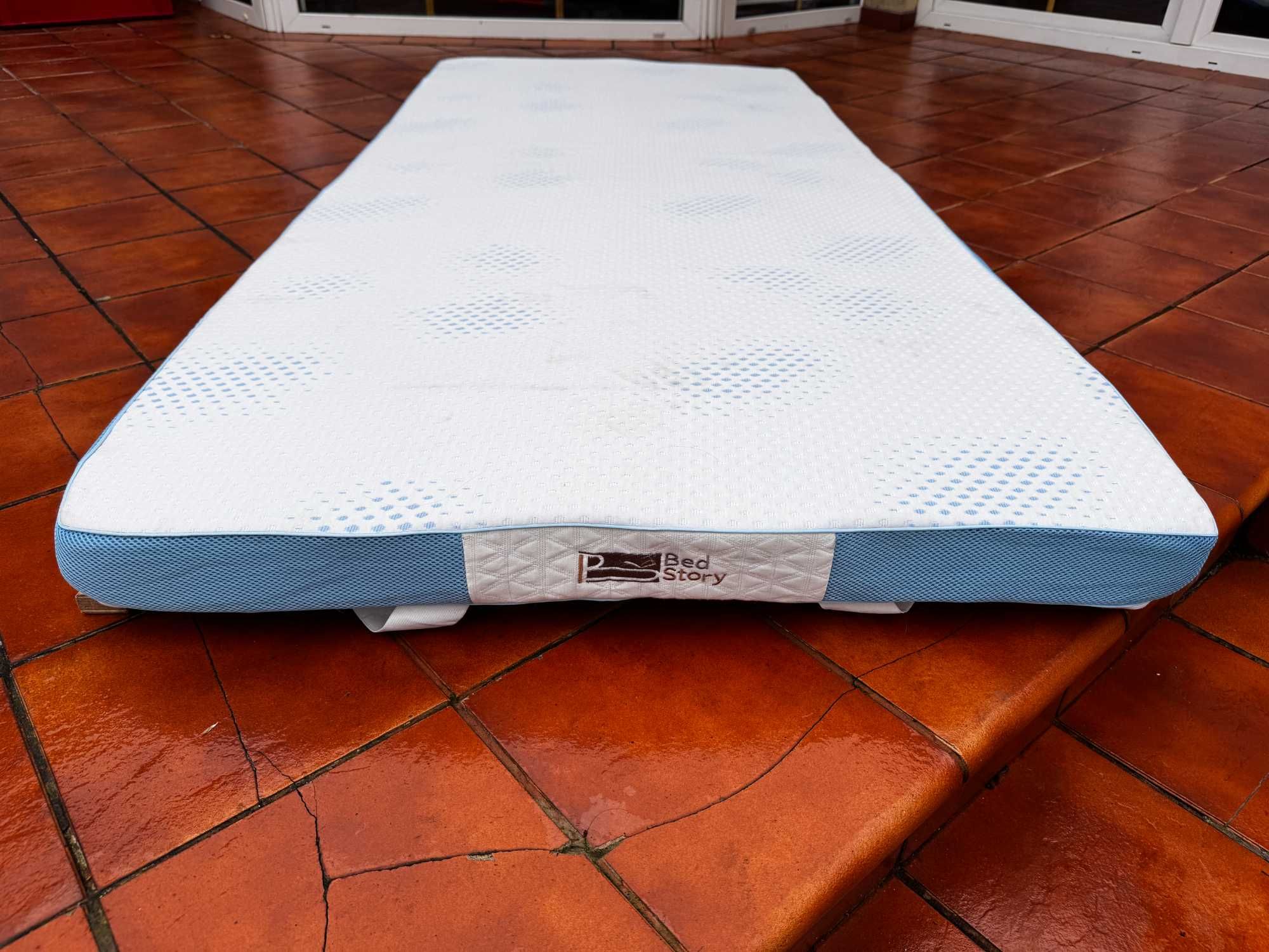 materac top nakładka na materac kanapa wersalka 90x200 wys. 8 cm