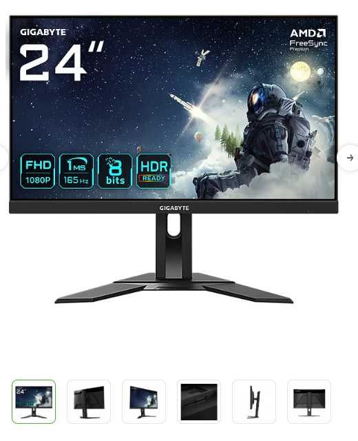 Монитор Gigabyte G24F 180hz FullHD