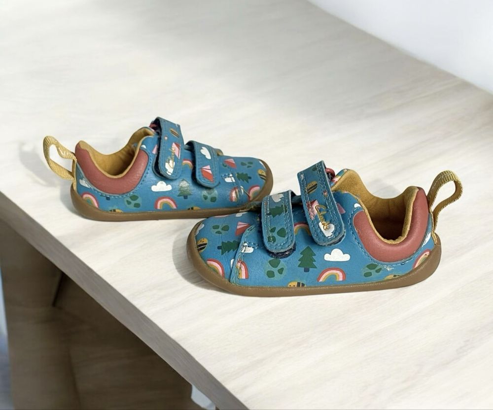 Оригінальні шкіряні мокасини, пінетки Clarks 19 розмір