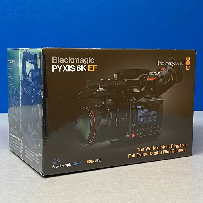 Blackmagic PYXIS 6K | Canon EF | SELADA | 3 ANOS DE GARANTIA