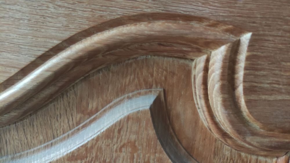 Duża szafa dębowa lite drewno