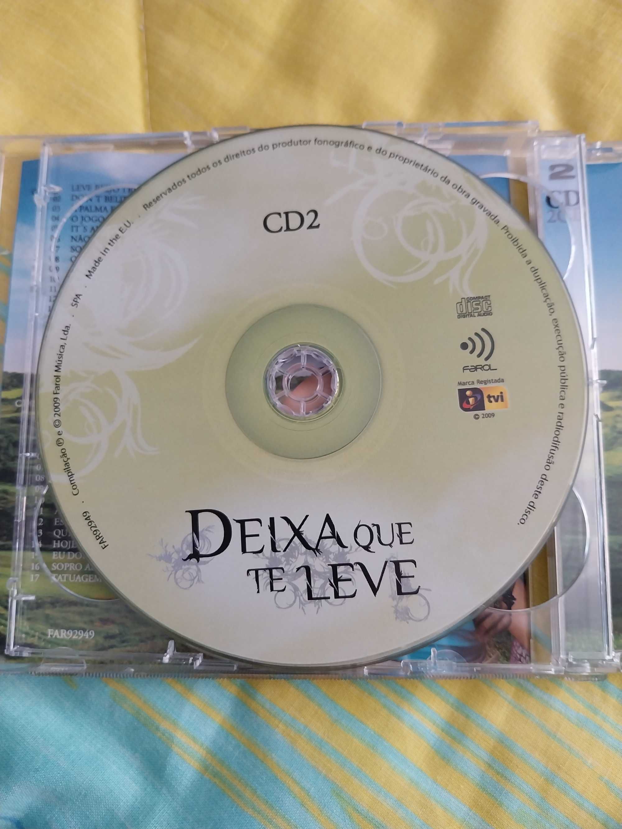 Deixa Que Te Leve - Banda sonora da novela da TVI (2 CD)