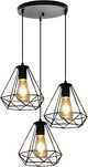 Lampa wisząca LOFT INDUSTRIAL 3 poziomowa