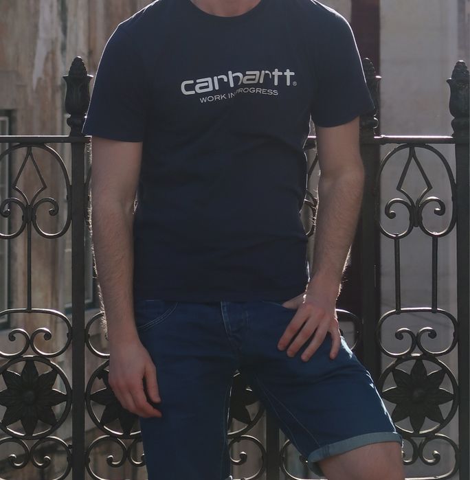 T-shirt Carhartt Azul