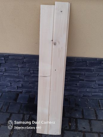 Podbitka  dachowa drewniana  boazeria i15x12cm