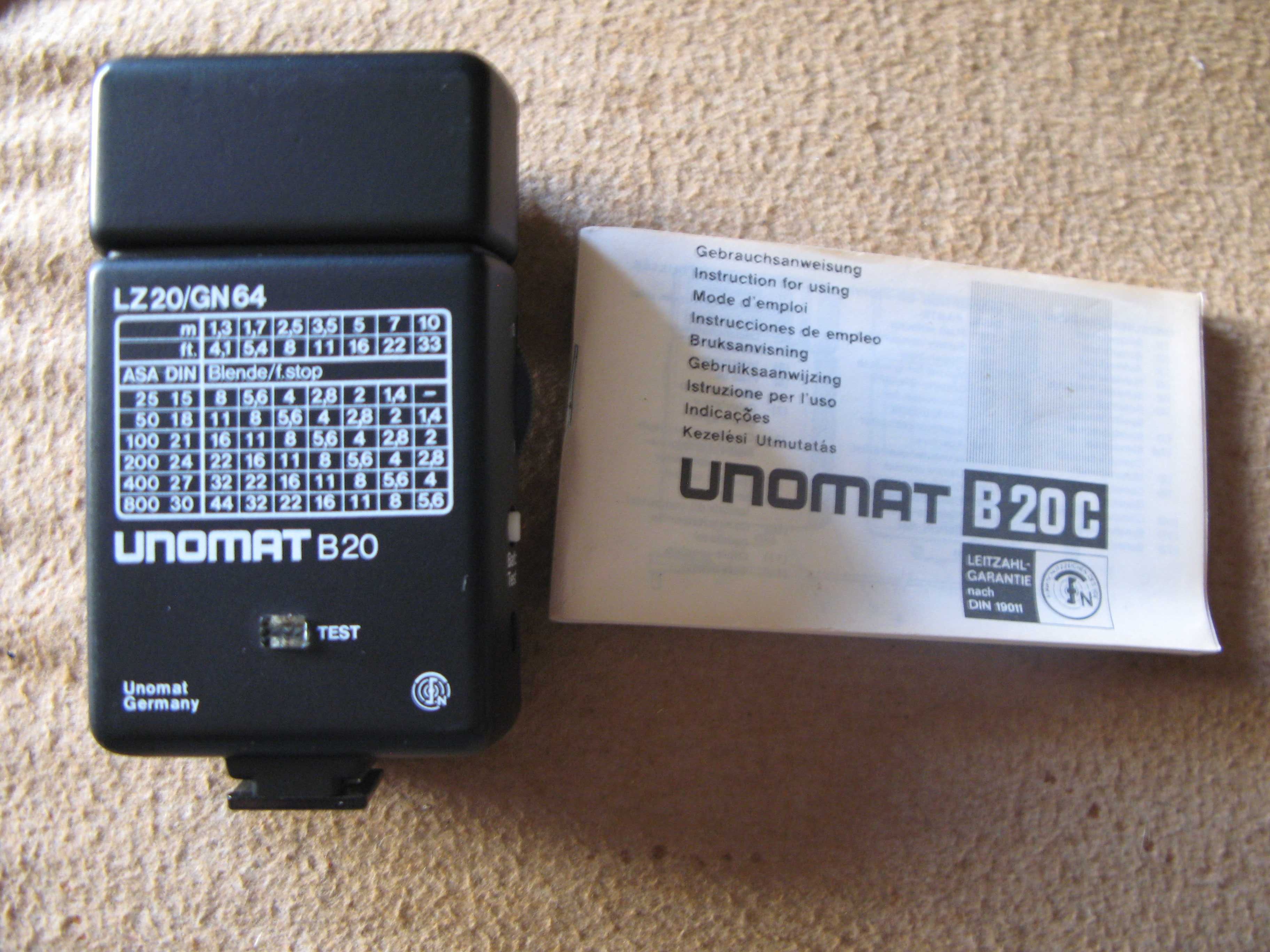 Flash UNOMAT B20