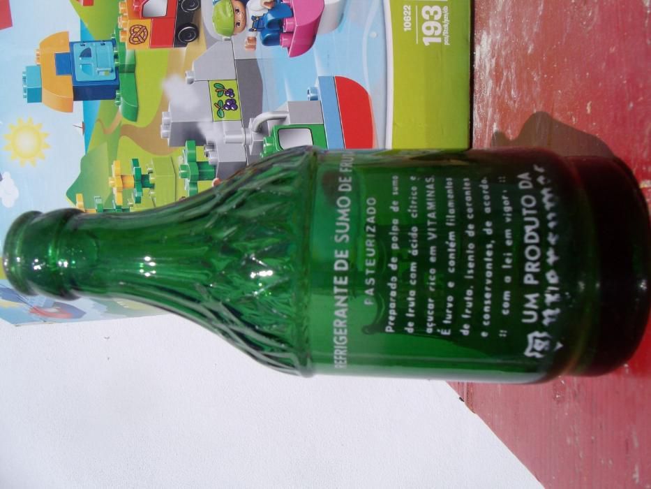 Garrafas muito antigas pirogravadas Fruto Real 250cm3