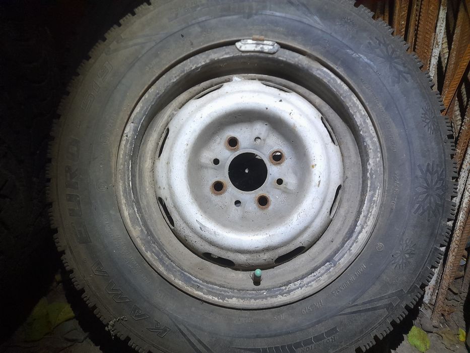 Продам шини з дисками Кама Євро 519 175/70 R13 82T