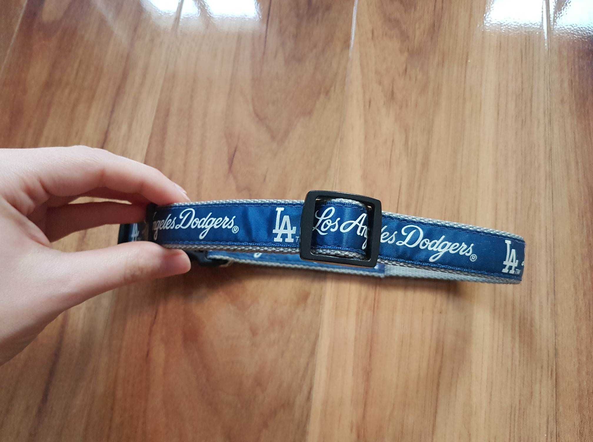 Obróżka dla psa Los Angeles Dodgers obroża dla pieska baseball
