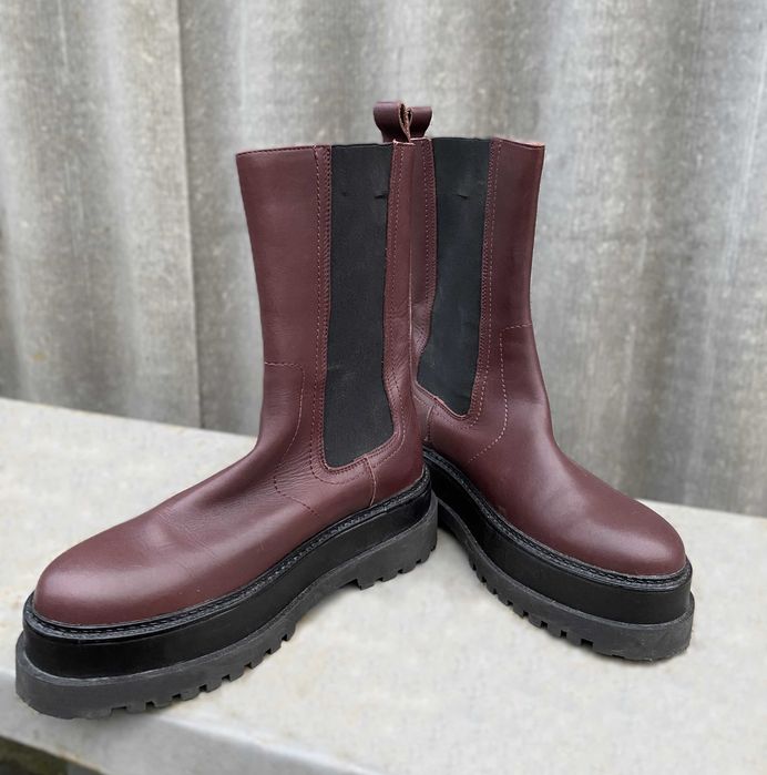 Демісезонні Челсі коричневі Mango