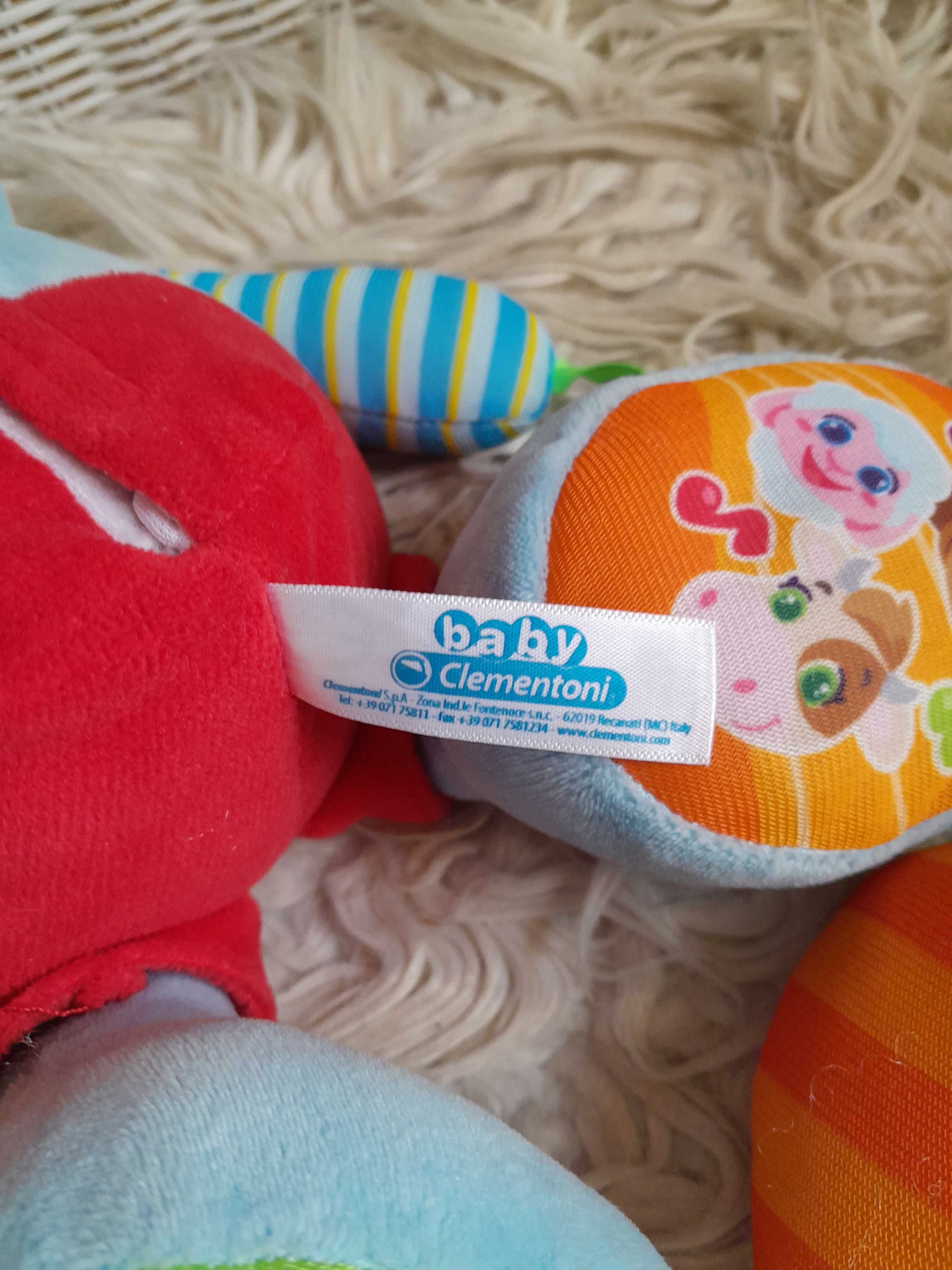 Zabawka edukacyjna na baterię, pluszowy zajączek "baby clementoni"