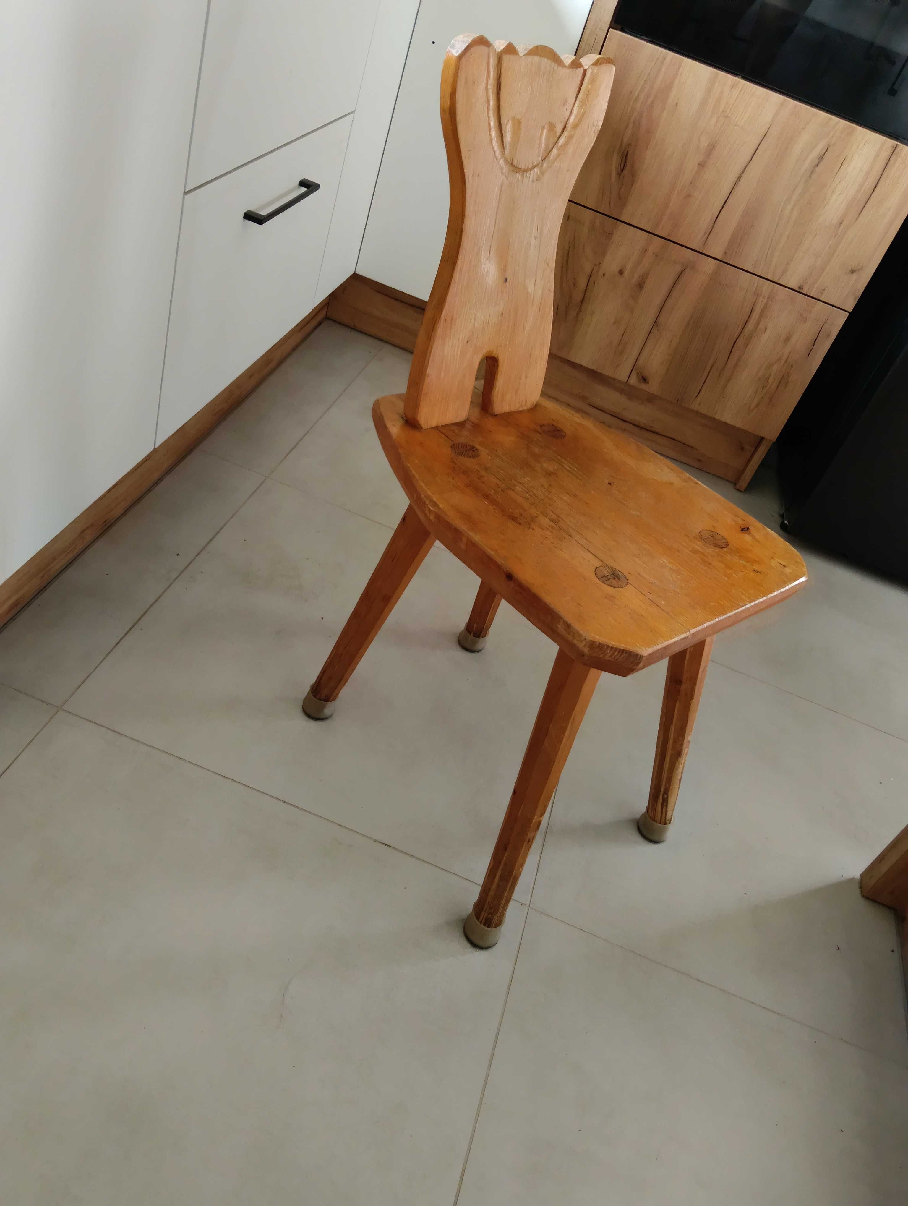 Krzesło taboret zydel 4 szt