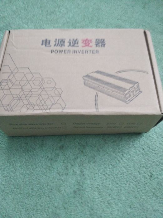 Інвертор 12V-220 TATALIKEN 1600W чиста синусоїда підходить для котла