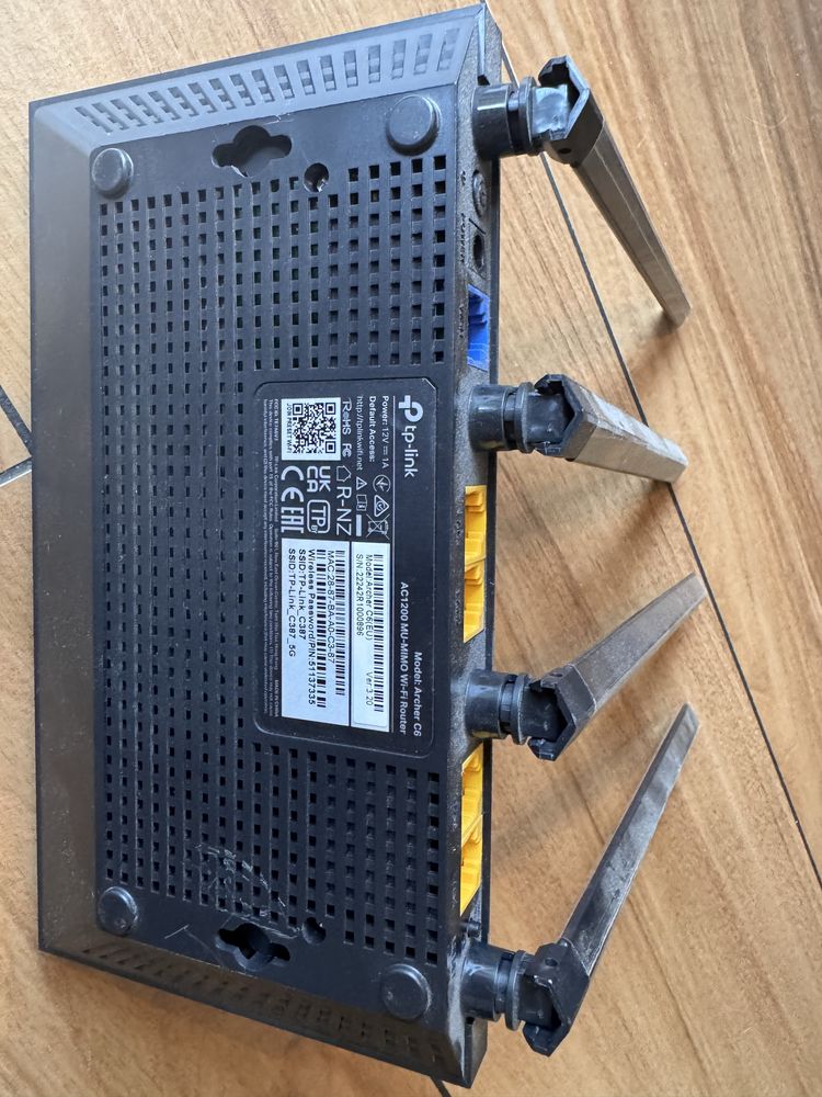 Router TP-Link Archer C6 AC1200 MU-MIMO
