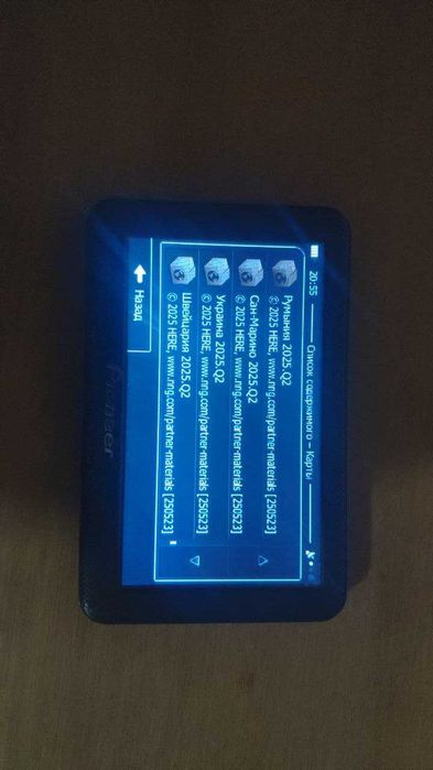 GPS навігатор Pioneer з новою картою Європи для вантажних авто