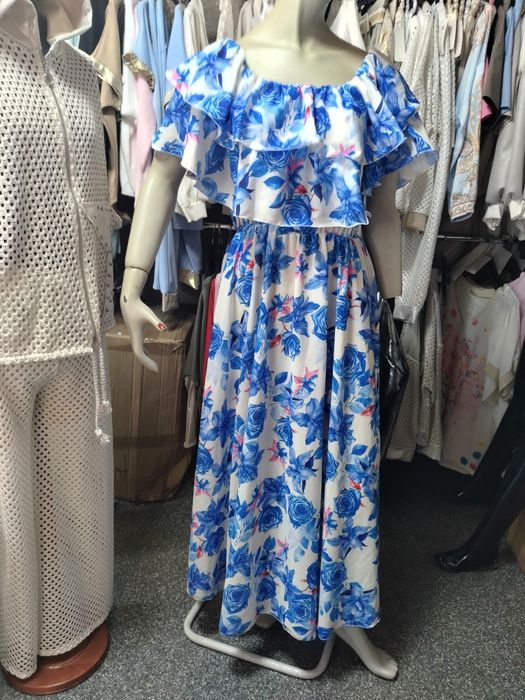 Hit! Sukienka hiszpanka w kwiaty