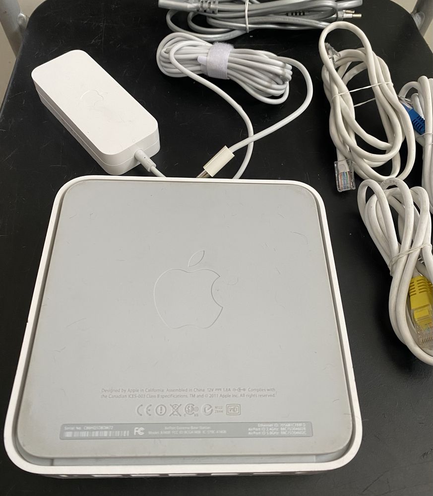 Router Apple WiFi AirPort Extreme 5th Gen. Model A1408