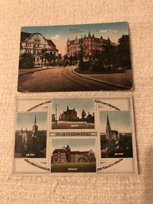 Katowice na pocztówkach z ubiegłego wieku