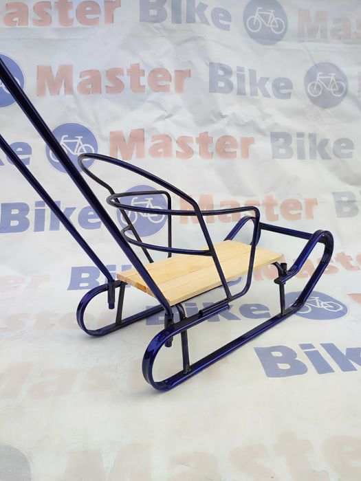 Дитячі санки "Королівські" з ручкою