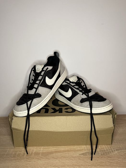 Nike Court Borough 45 - 29cm ( Czarny / Szary )