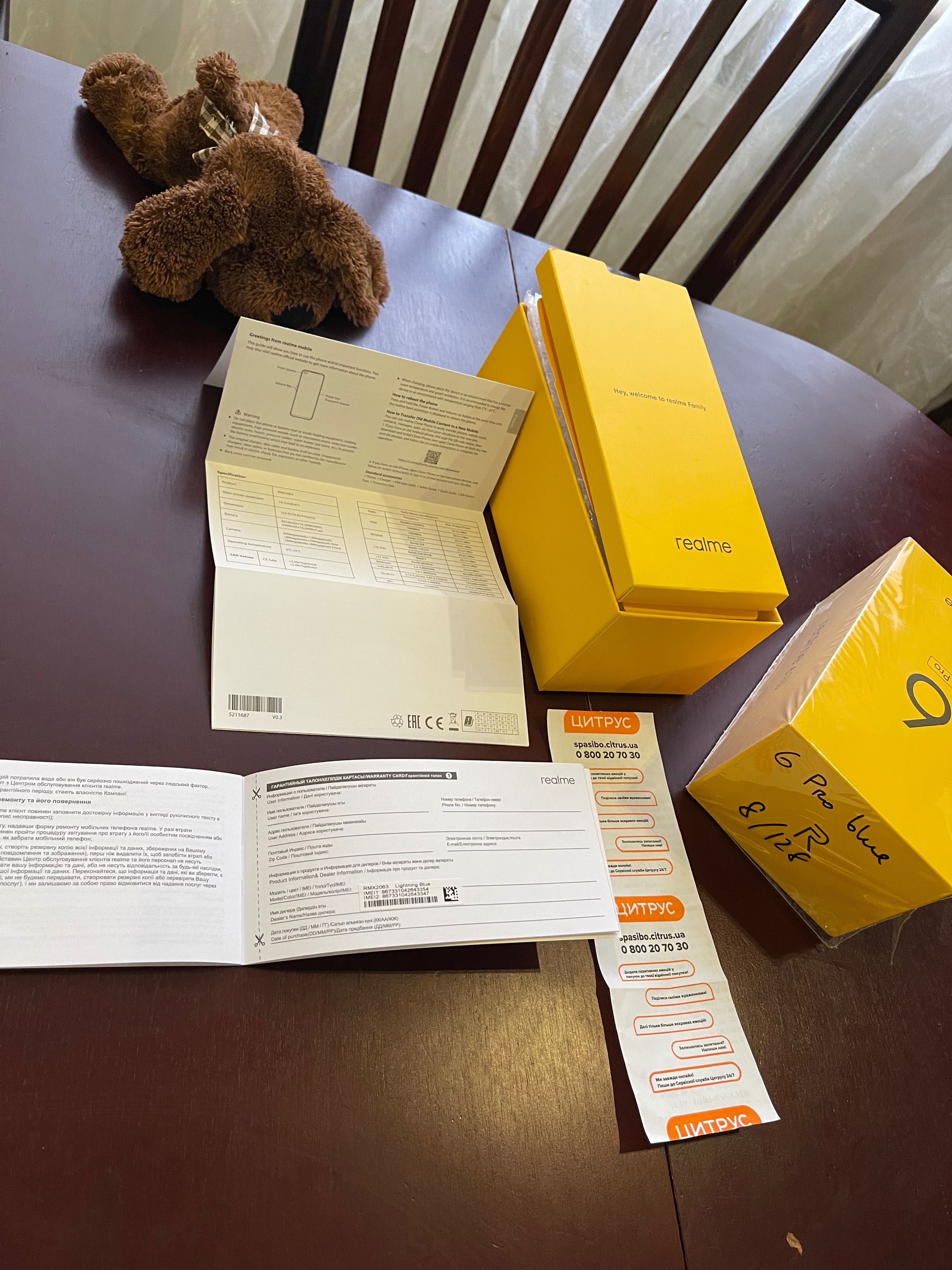 Продам в Одессе Смартфон realme 6 Pro
8GB/128GB Lightning Blue