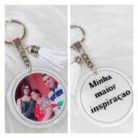 Porta-chaves personalizados. CHAVEIRO para dia do namorados