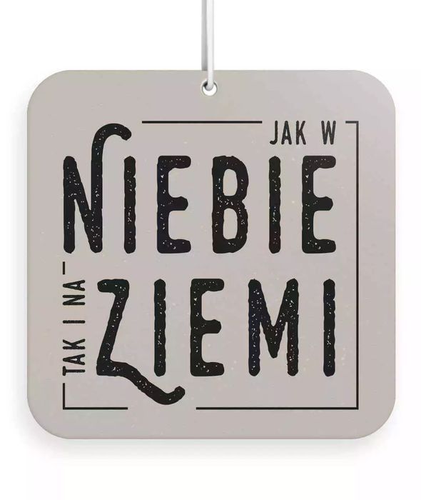 Zawieszka zapachowa - Jak w Niebie tak i na Ziemi. Szaron