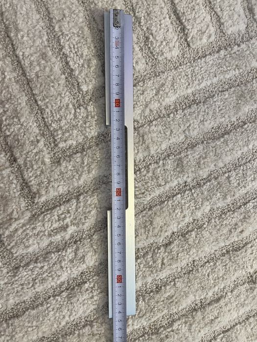 Uchwyty do szafek kuchennych włoskie aluminium szczotkowane