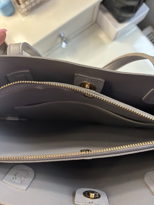 Szara torebka na ramię