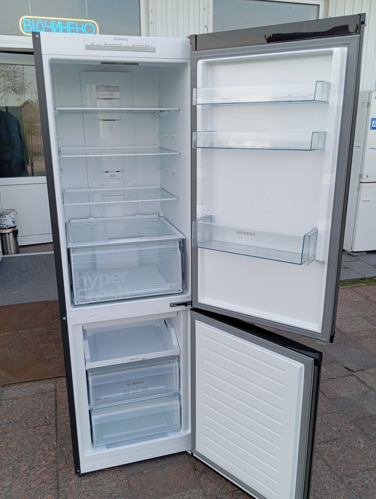 Холодильник Siemens No-Frost серый 185см INVERTER A+++ из Германии