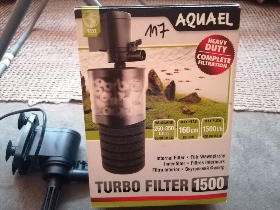 Filtr Aquael Turbo 1500 mocny warto