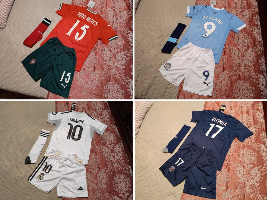 Camisola Criança NUNO MENDES Equipamento PSG | Paris Saint Germain