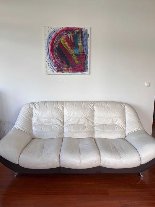 Kanapa skórzana/ wypoczynek do salonu