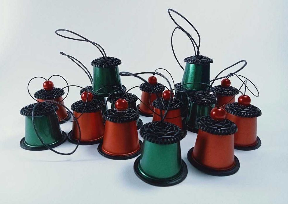 Kit decoração de natal - Cápsulas de café