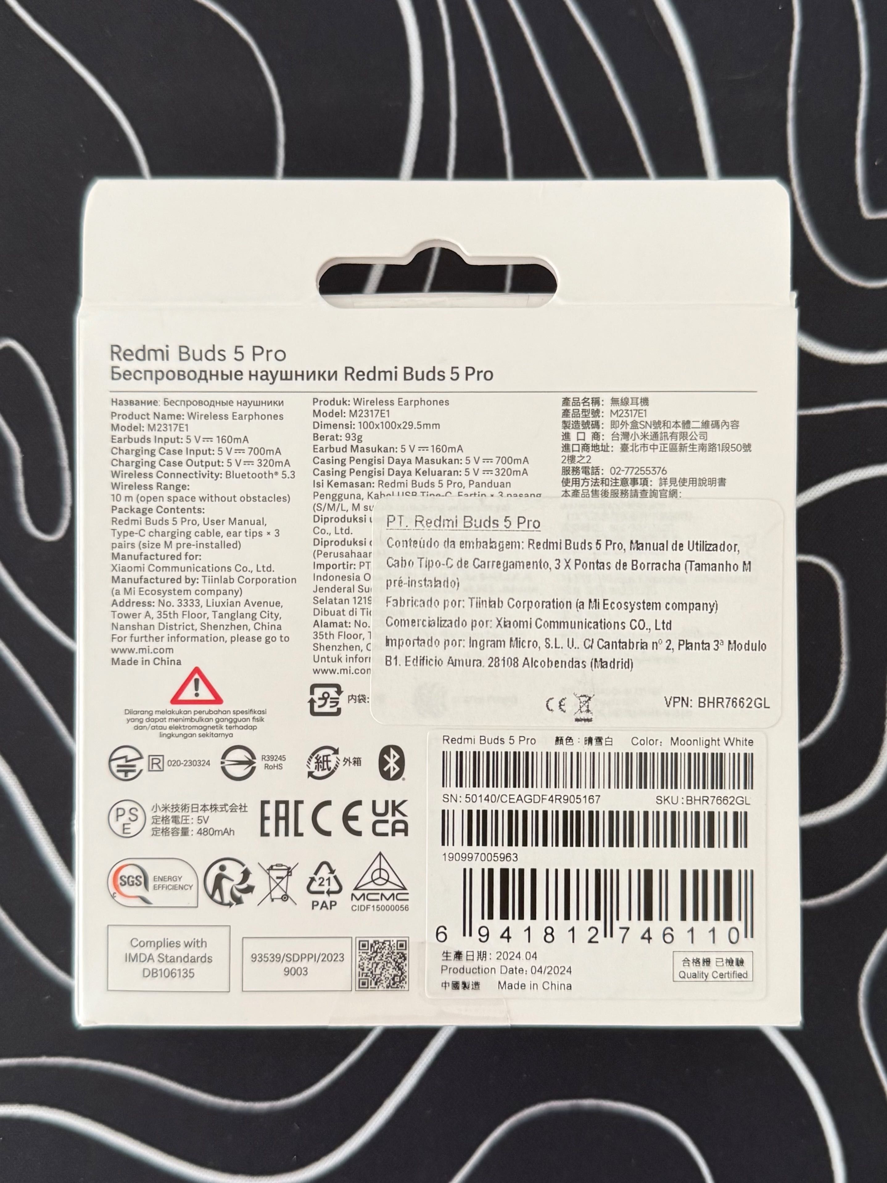 Xiaomi Redmi Buds 5 Pro