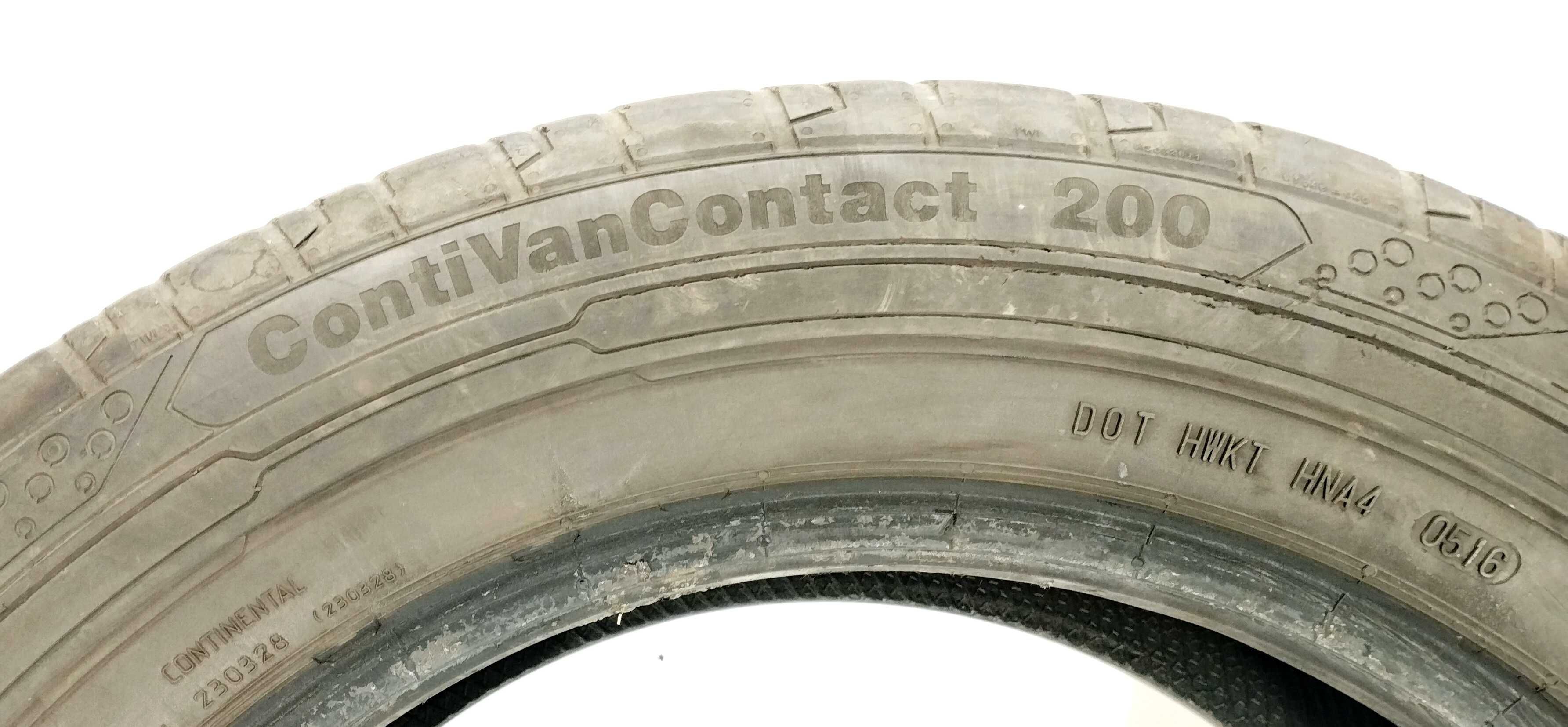 2x 215/60 R17C Continental VC200 opony letnie 5,7 mm /  montaż