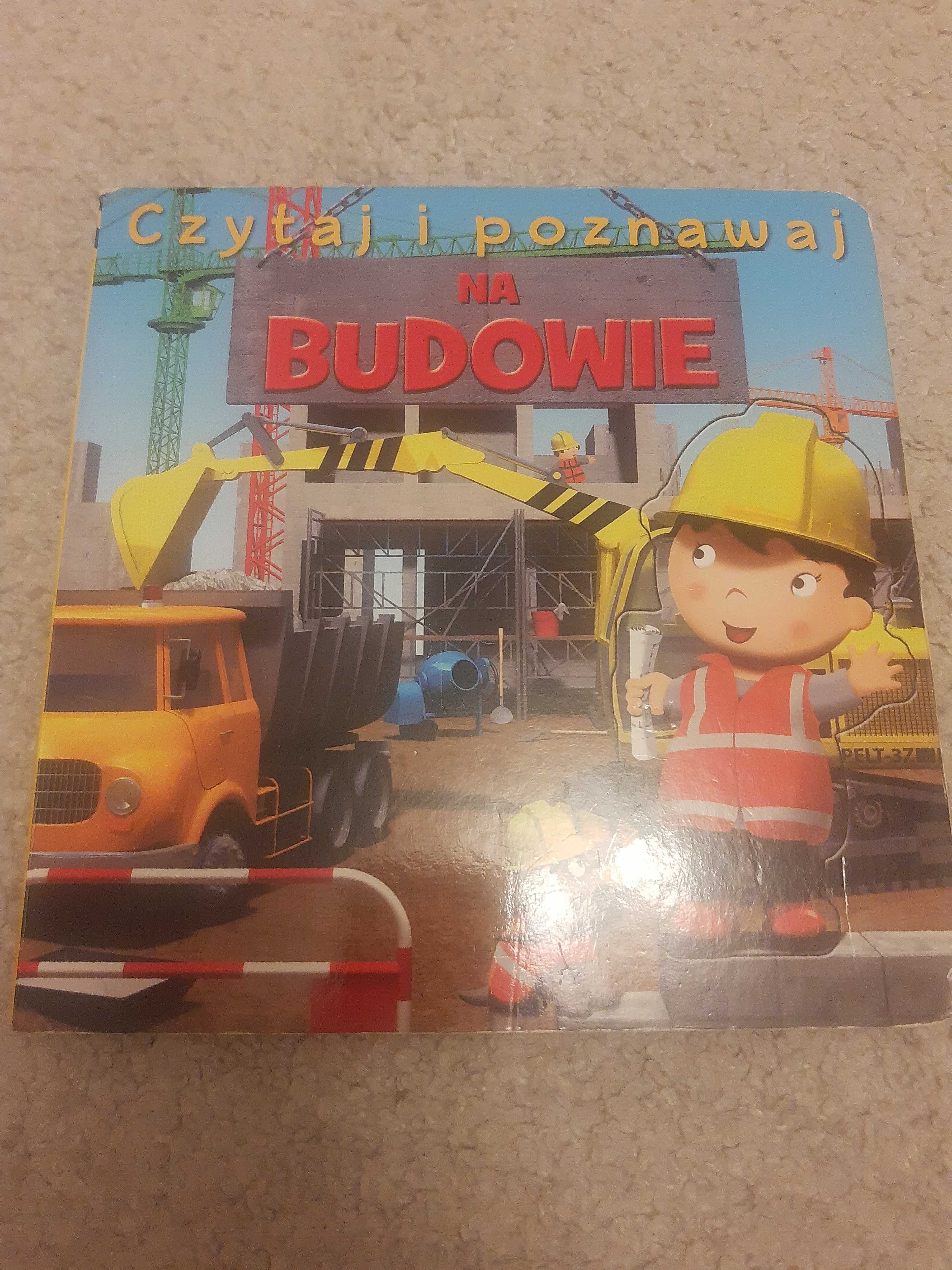 Ksiązeczka z puzzlami Czytaj i poznawaj Na budowie