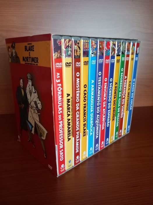 Caixa Blake & Mortimer (13 Discos) (DVD-Vídeo)