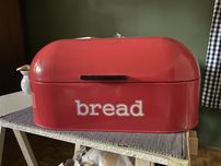 Chlebak vintage z napisem BREAD