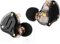 Linsoul KZ ZS10 Pro słuchawki douszne HiFi 4BA+1DD, Czarne