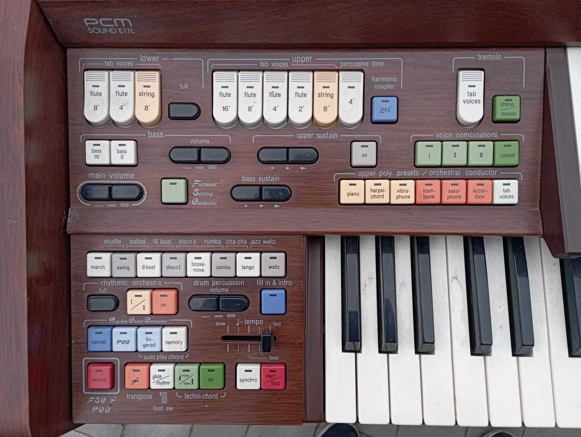 Organy Technics SX-E11L pianino elektryczne