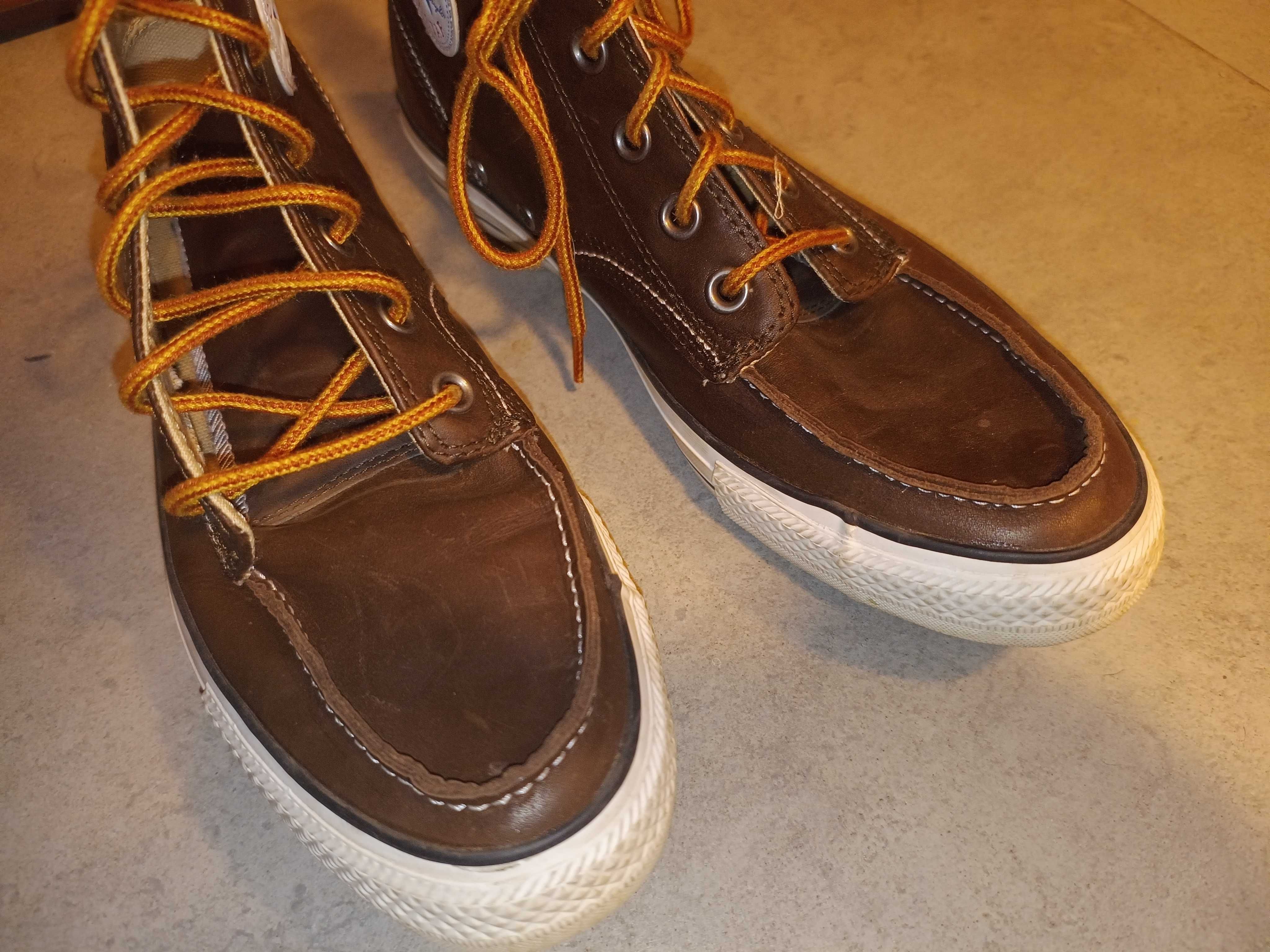 converse chuck taylor all star classic boot hi top chocolate 43