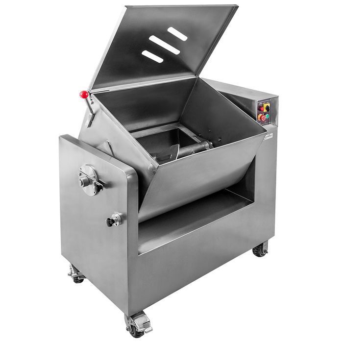 Mieszałka mieszarka do mięsa i farszu z wychylną dzieżą Mega-M 170L
