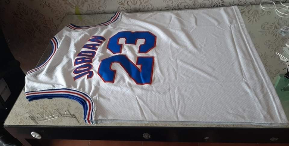 Jersey basquetebol jordan space jam nba camisola basketball M ao xxl