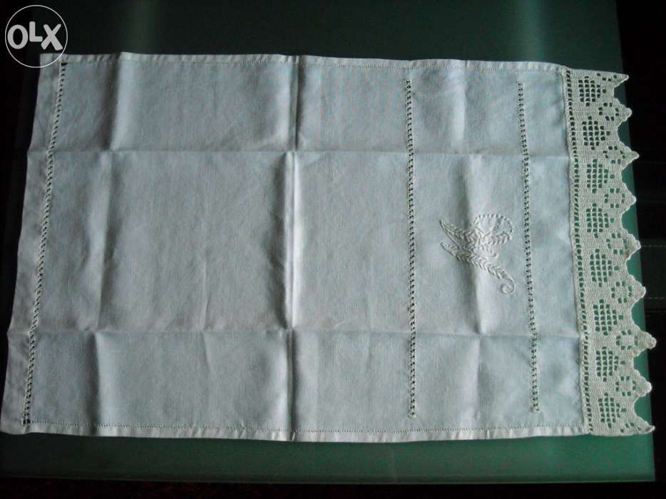 Toalha de Batizado em Linho