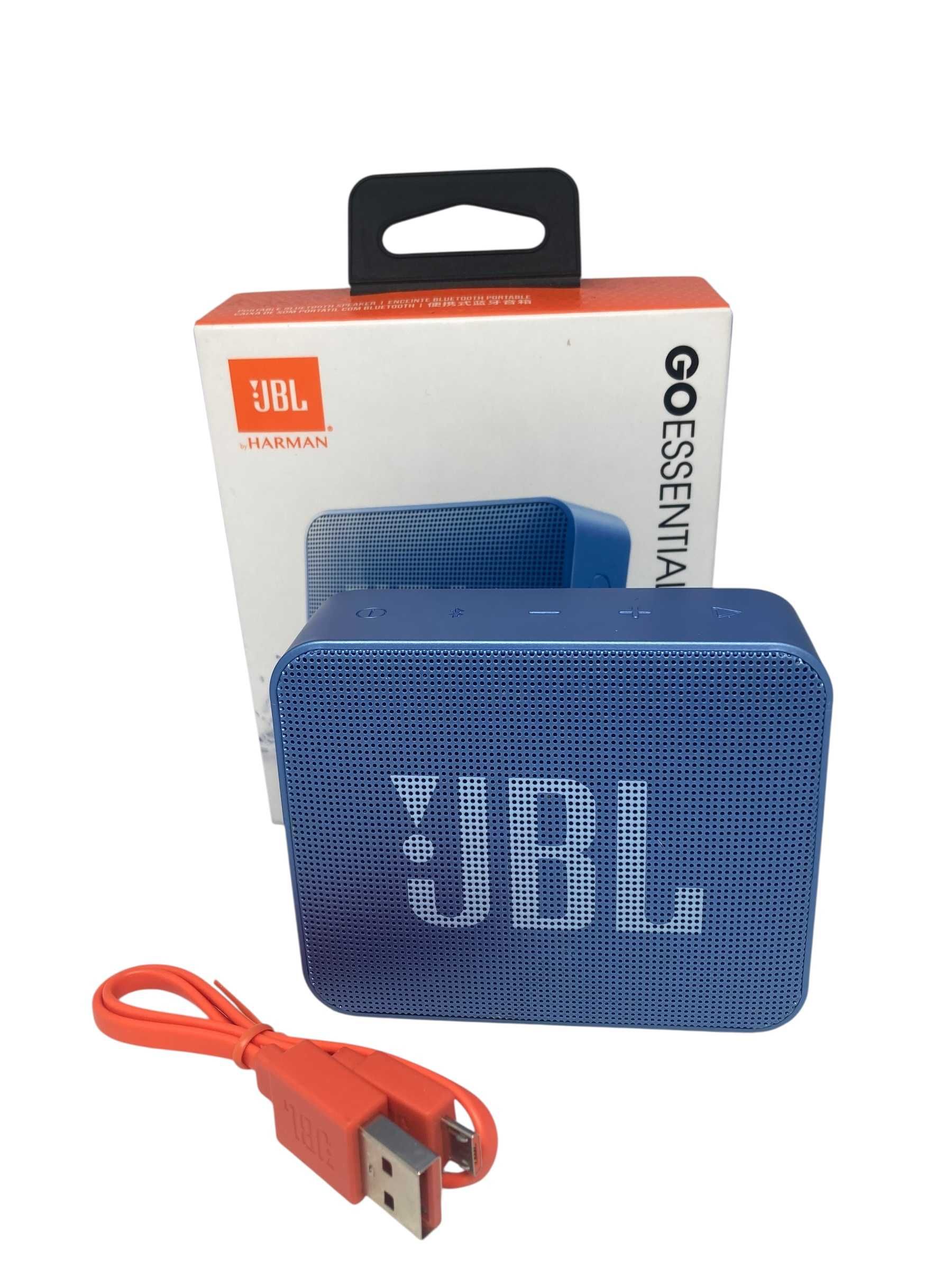 Głośnik JBL Go Essential kabel USB pudełko
