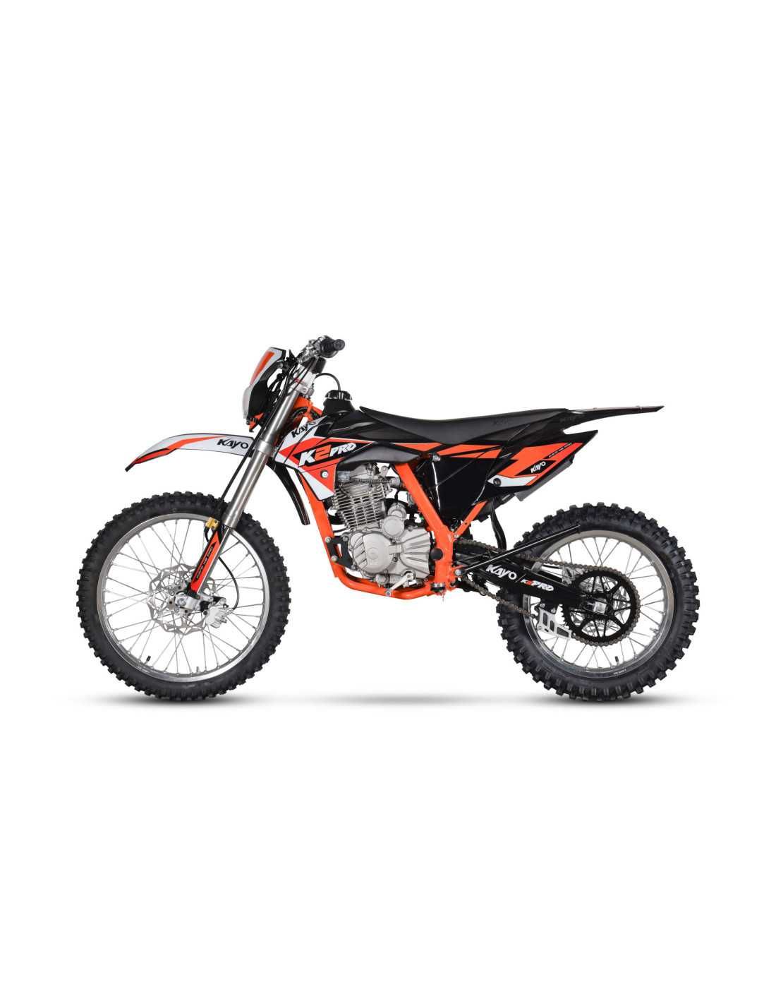 Dirt Bike Kayo K2 250 ccm Enduro Pro TT cross 125 18/21 t4 kt 140tt k5